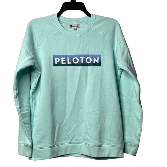 Peloton Womens‎ Classic Pullover Crewneck Long Sleeves Sweatshirt Small New - Picture 2 of 11